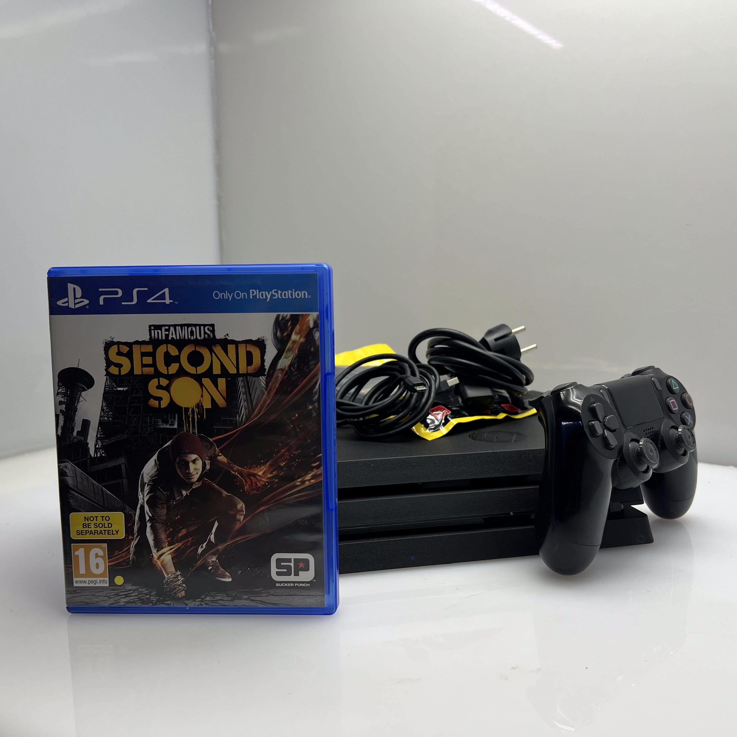 Playstation 4 Pro 1TB SSD Black + 1 Controller + 2 Games + HDMI Cable + Charger (3 Month Warranty) - Image 9