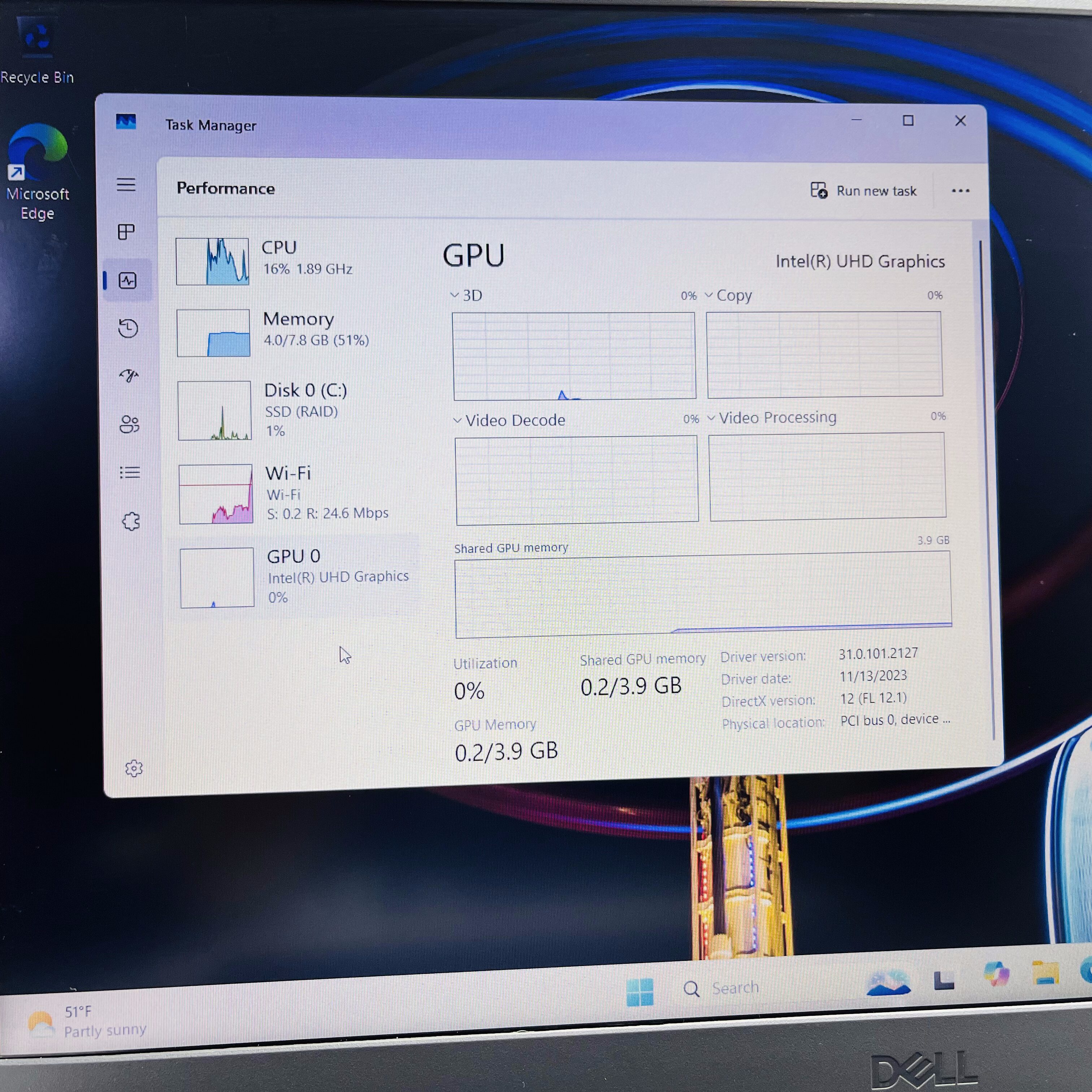 Dell Vostro 3591 10th Gen "Core i3" 2.10GHz 8GB RAM 500GB SSD (NVMe) Black - Minor Bright Spots - Image 14