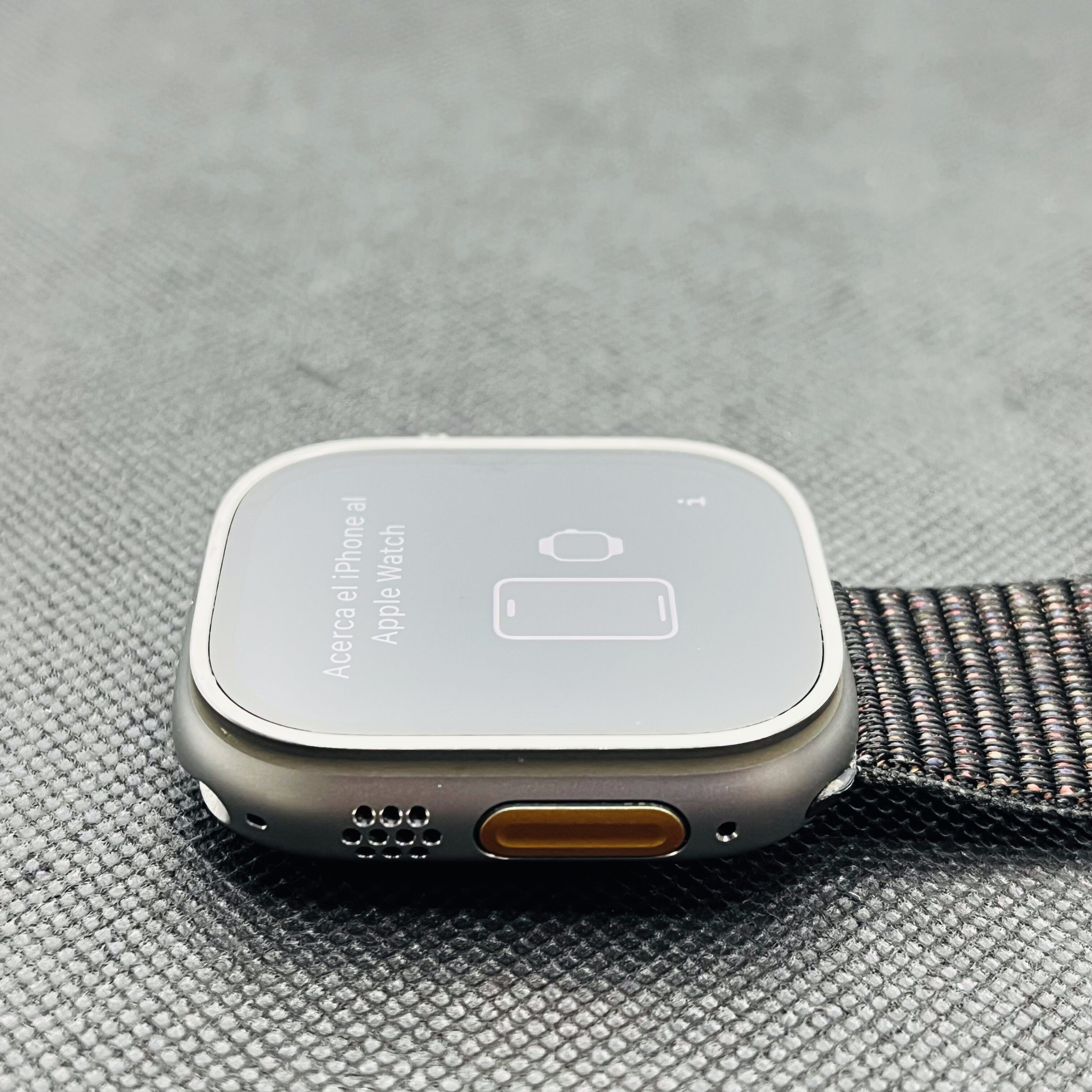 Apple Watch Ultra 2 49mm LTE Natural Titanium (12 Month Warranty) - With Black Nylon Straps - Image 3