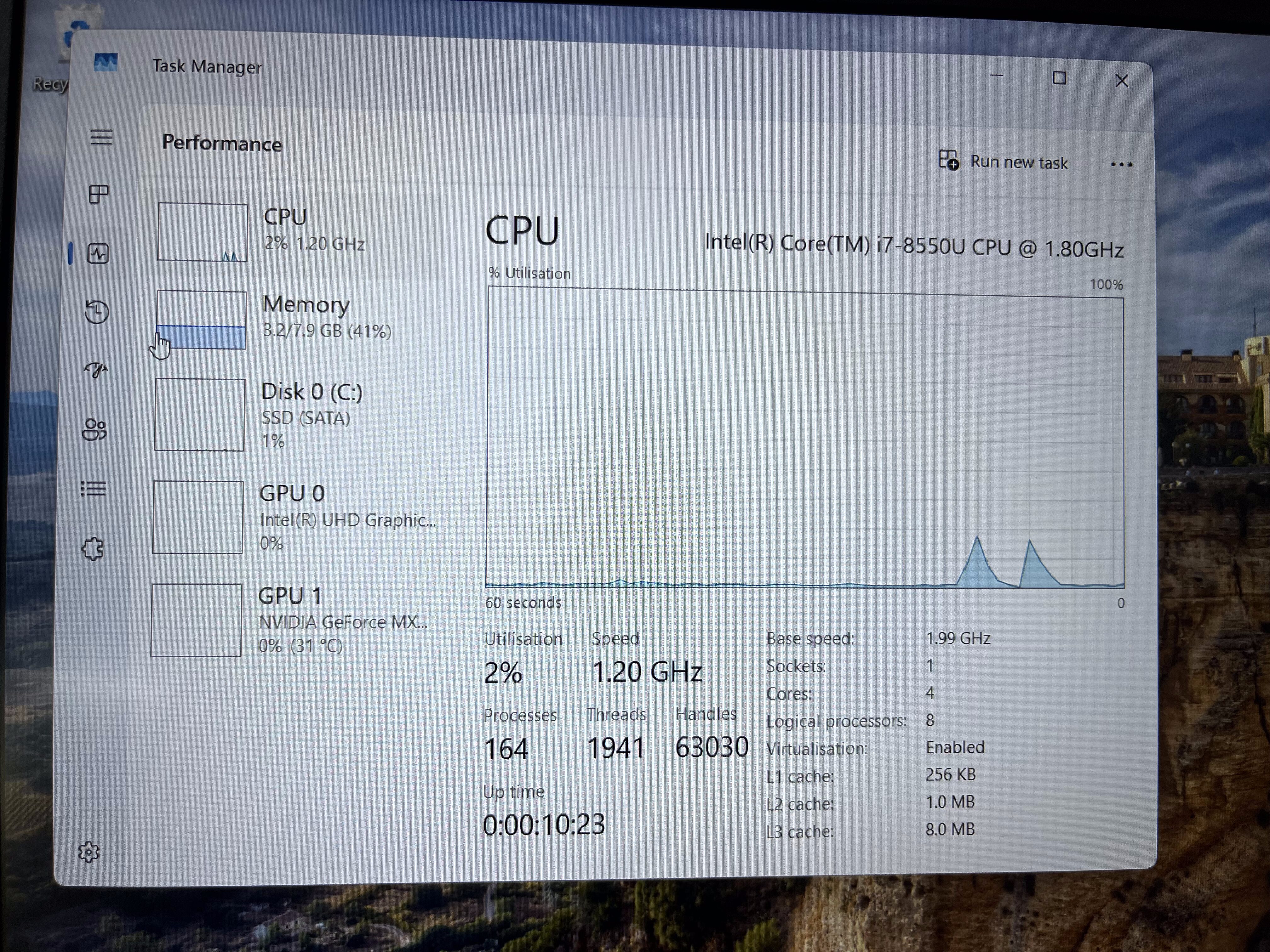 Acer Aspire A515-51 8th Gen "Core i7" 1.80GHz 8GB RAM 500GB SSD Grey - Minor Bright Spots And Cracked Casing - Image 14