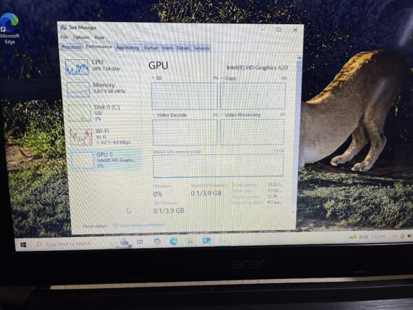Acer Aspire 3 A315-53 7th Gen "Core i3" 2.40GHz 8GB RAM 512GB SSD Black - Damaged Casing And Hinge - Image 14
