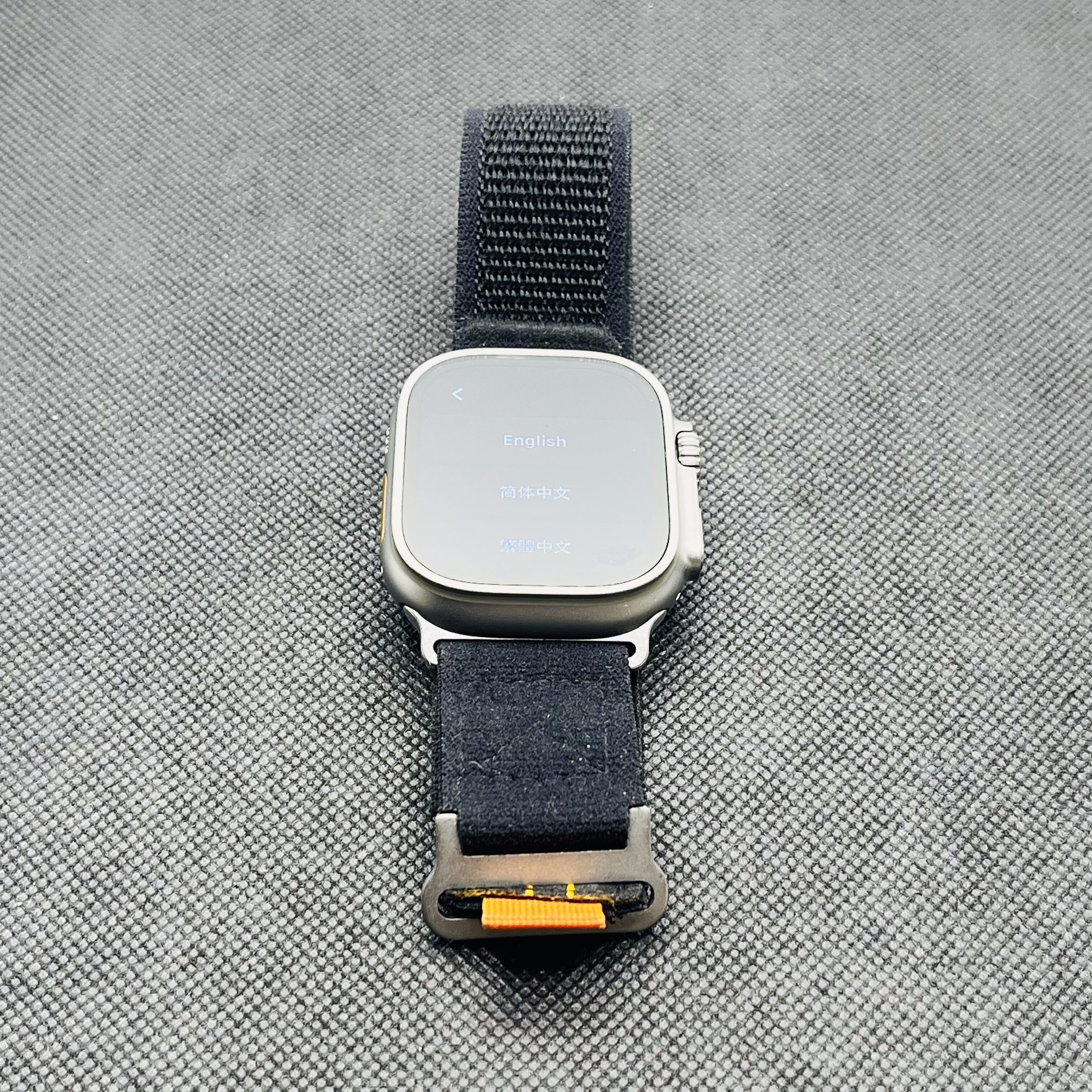 Apple Watch Ultra 49mm LTE Natural Titanium (12 Month Warranty) – With Black Straps - Image 2