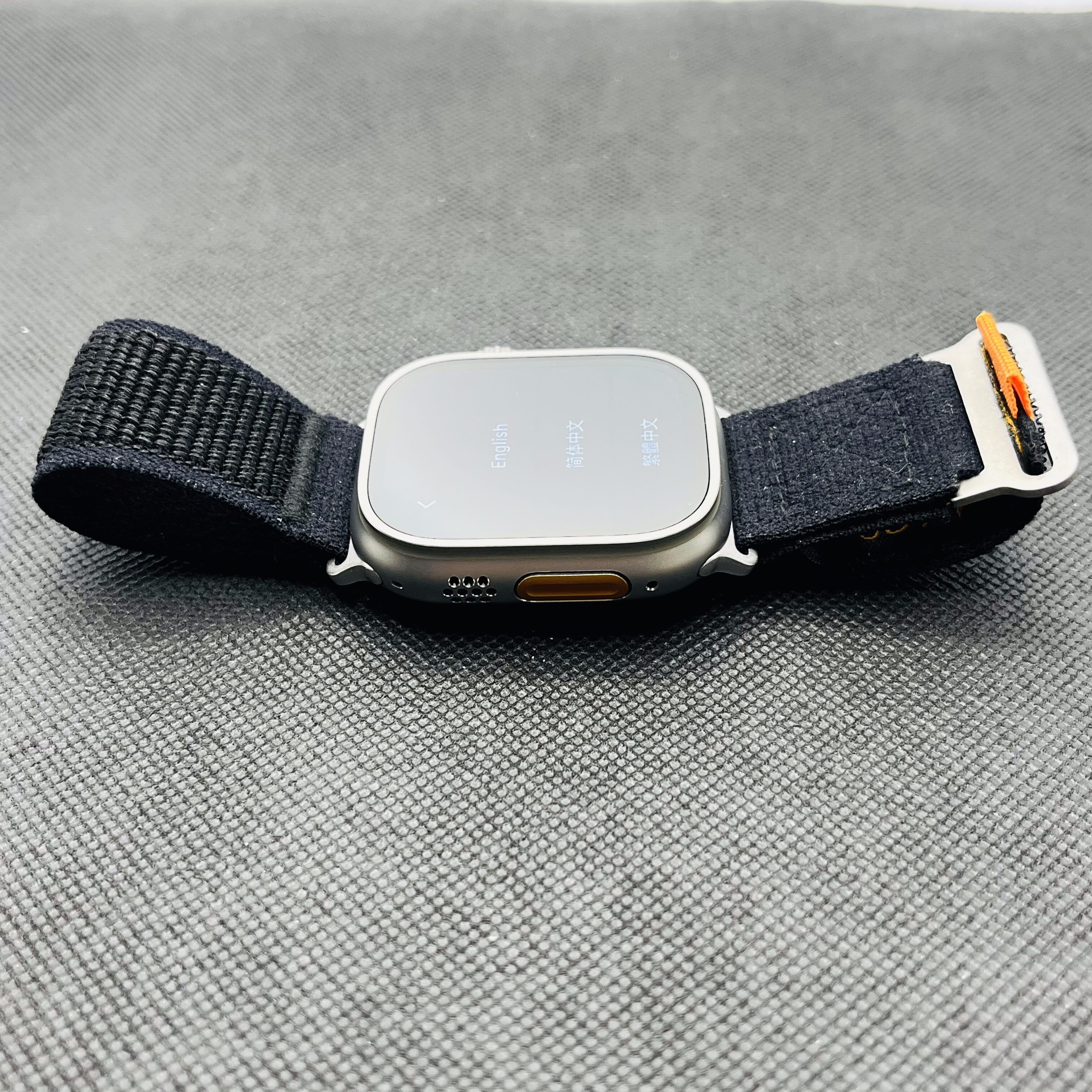 Apple Watch Ultra 49mm LTE Natural Titanium (12 Month Warranty) – With Black Straps - Image 4