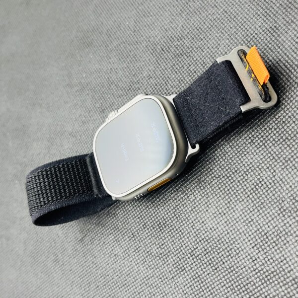 Apple Watch Ultra 49mm LTE Natural Titanium (12 Month Warranty) – With Black Straps - Image 5