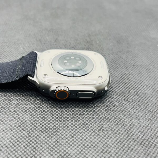 Apple Watch Ultra 49mm LTE Natural Titanium (12 Month Warranty) – With Black Straps - Image 6