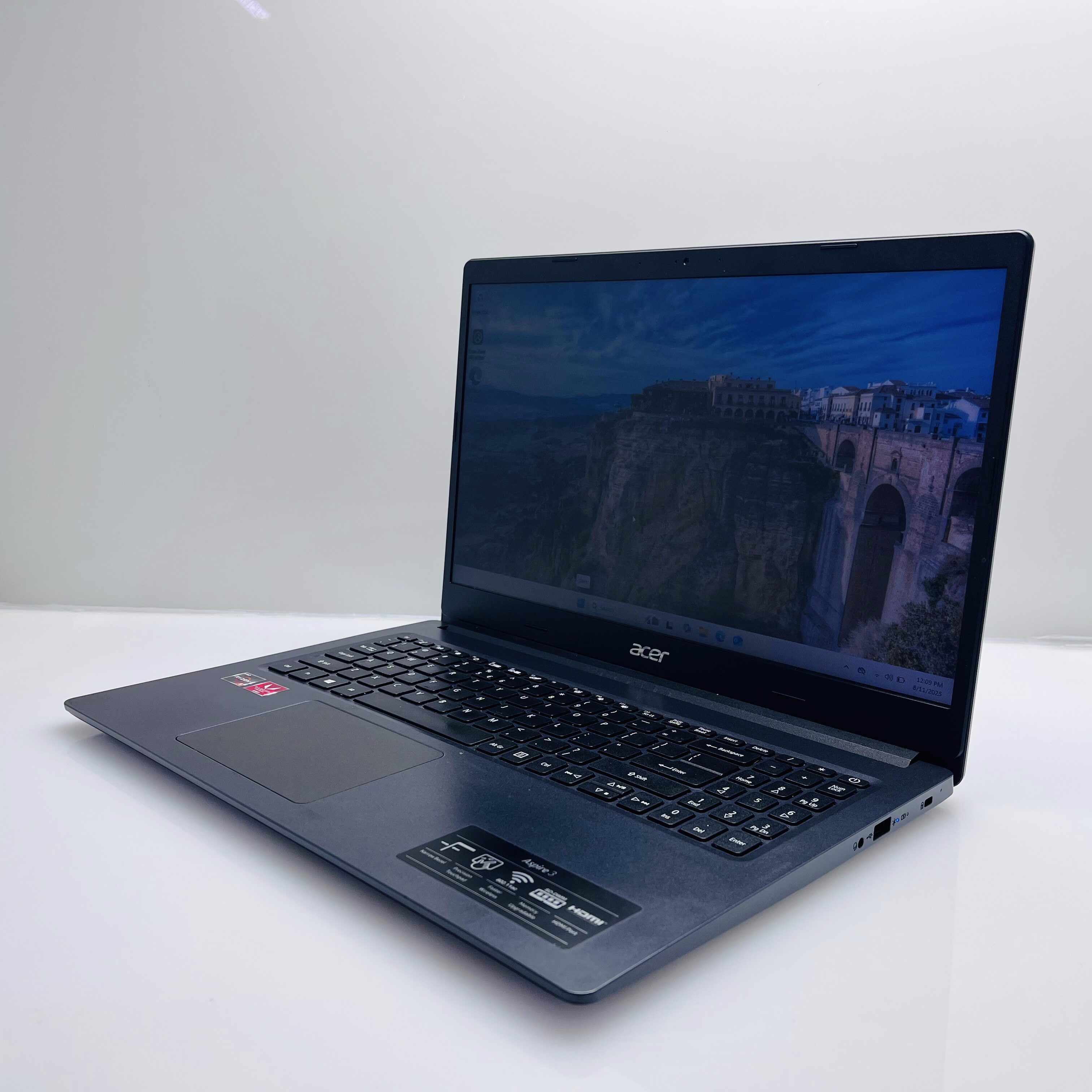 Acer Aspire 3 A315-23 Ryzen 5 2.10GHz 24GB RAM 500GB SSD (NVME) Black - Image 4