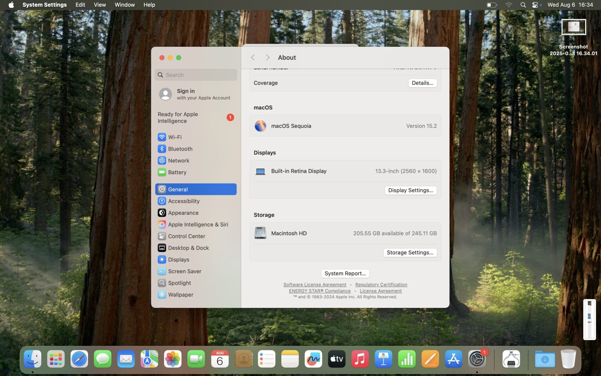MacBook Air “M1” 13-Inch 8GPU/7CPU (2020) 8GB RAM 256GB SSD Space Gray (12 Month Warranty) - Mint Condition - Image 13