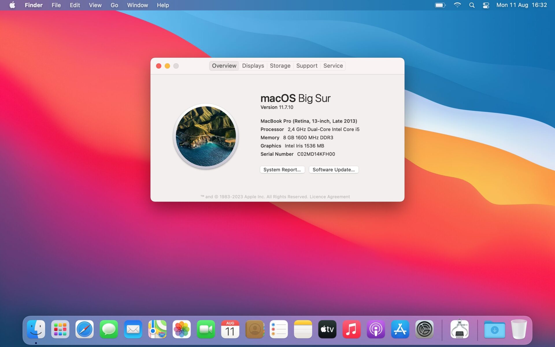 MacBook Pro 13-Inch “Core i5” 2.40 GHz 8GB RAM 256GB SSD (Late 2013) Silver - Image 11