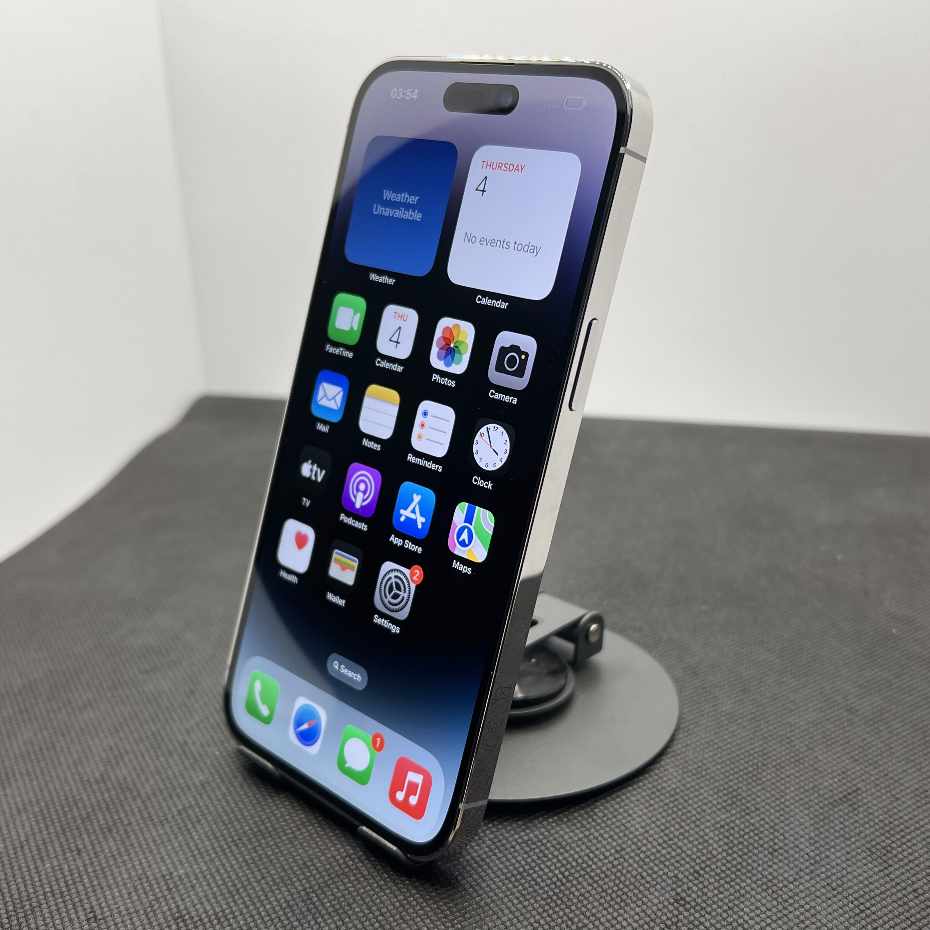 Apple iPhone 14 Pro Max 128GB Silver (12 Month Warranty) - No Face ID - Image 4