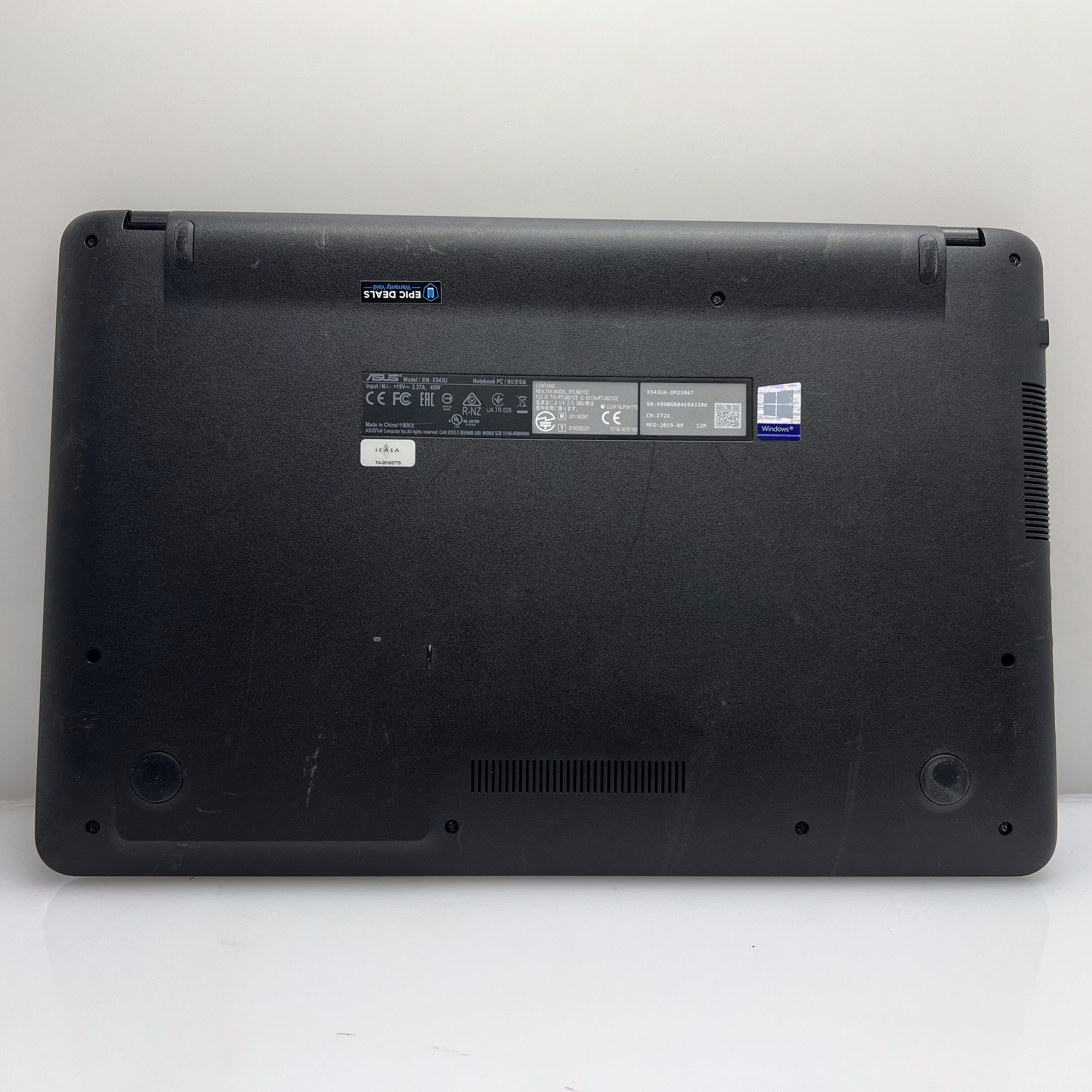Asus X543U "Core i7" 1.80GHz 8GB RAM 256GB SSD Black - Bright Spots - Image 12