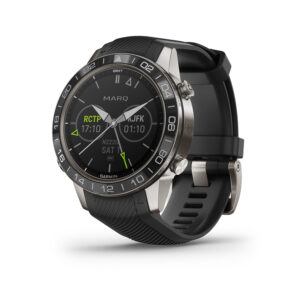 Garmin MARQ Aviator Gen 1 - Ceramic Bezel Black Strap (2 Year Warranty)
