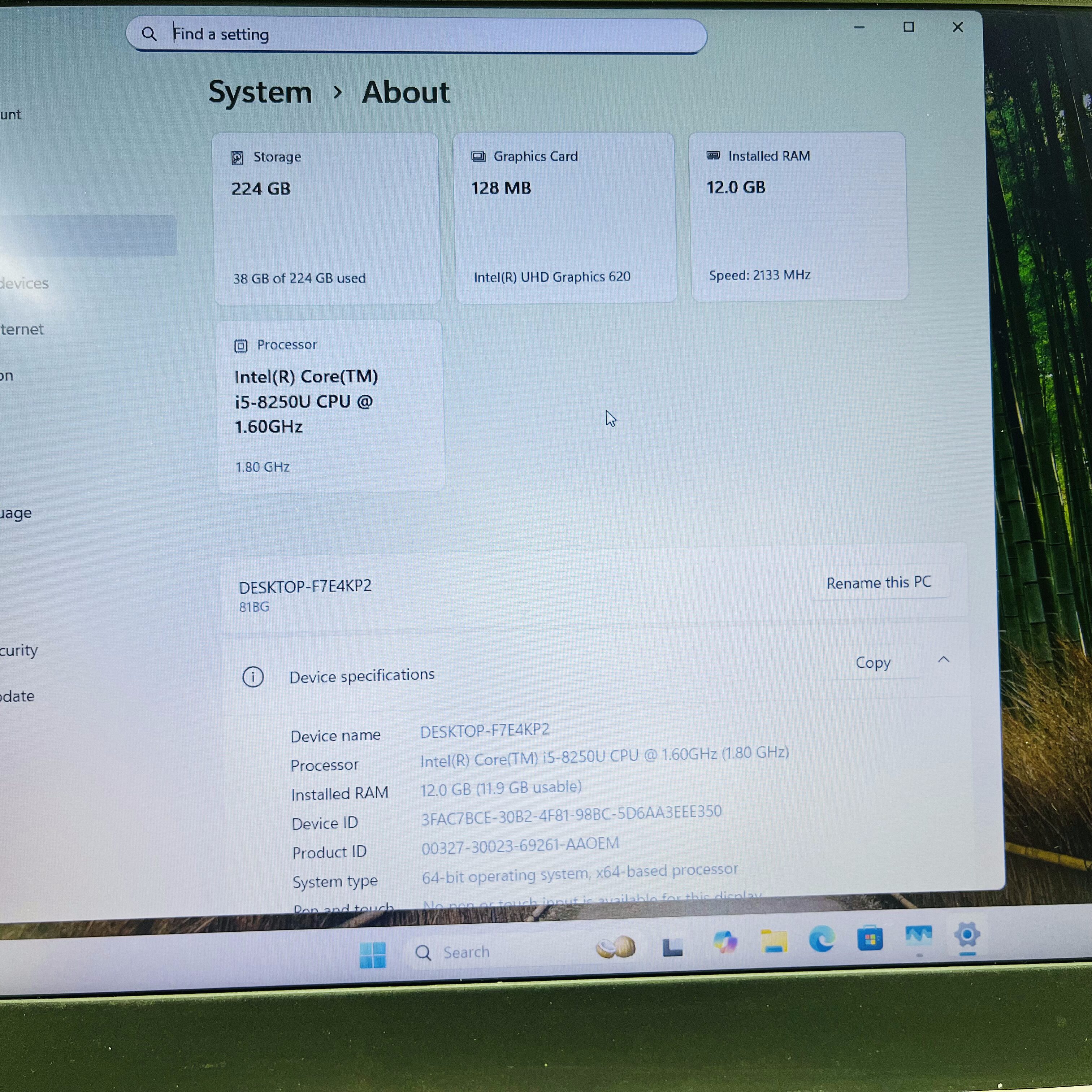 Lenovo IdeaPad 320-15IKB 8th Gen "Core i5" 1.60GHz 12GB RAM 256GB SSD (RAID) Silver - Image 17