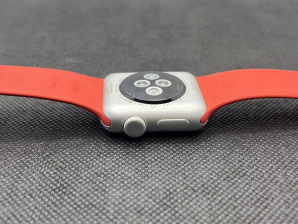 Apple Watch Series 2 Nike Plus 38mm GPS Only Silver - With Red Straps - Image 6