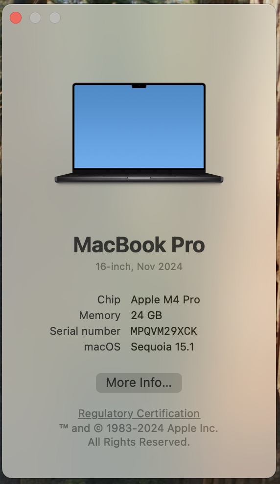 Apple Macbook Pro 