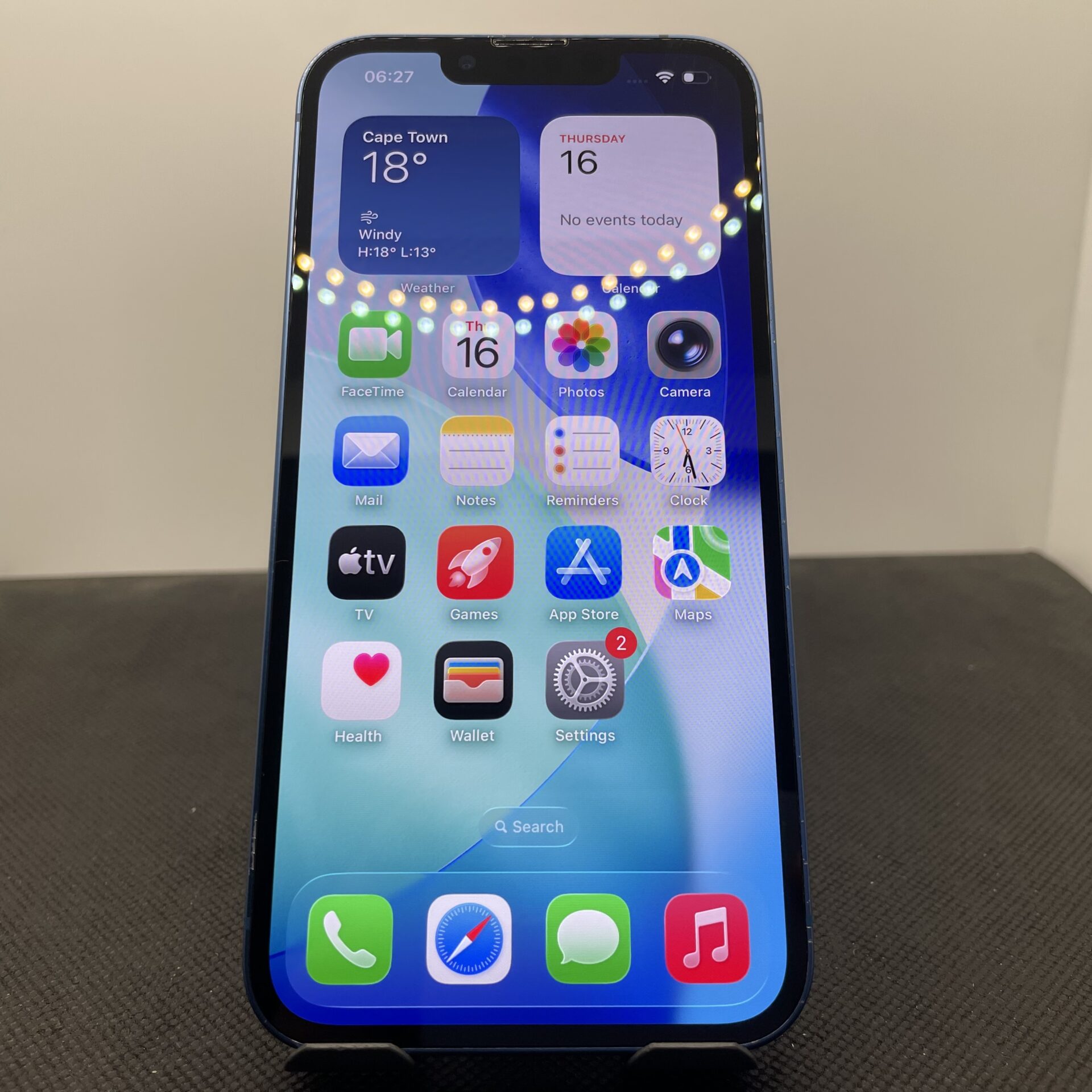 Apple iPhone 13 128GB Blue - (Grade B) - Image 3