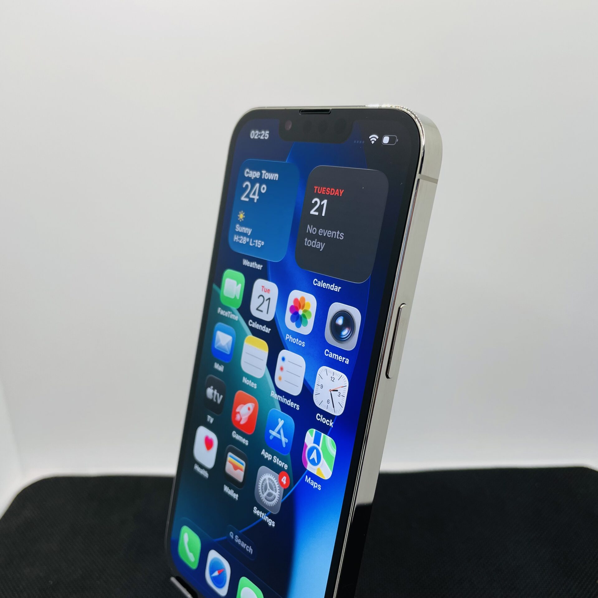 Apple iPhone 13 Pro 128GB Silver – (Grade B) - Image 6