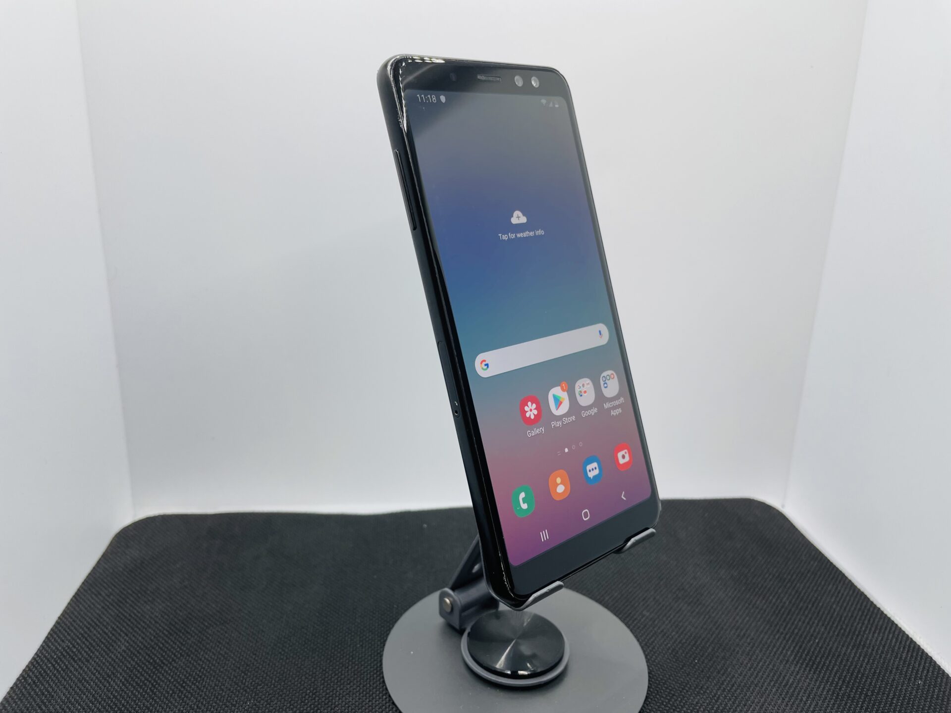 Samsung Galaxy A8 (2018) Black (Grade B) - Minor LCD Burn - Image 2