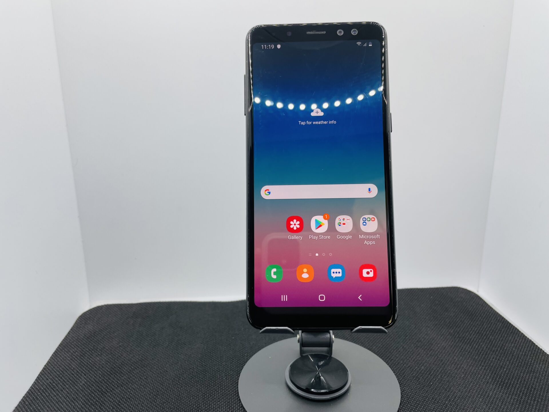 Samsung Galaxy A8 (2018) Black (Grade B) - Minor LCD Burn - Image 3