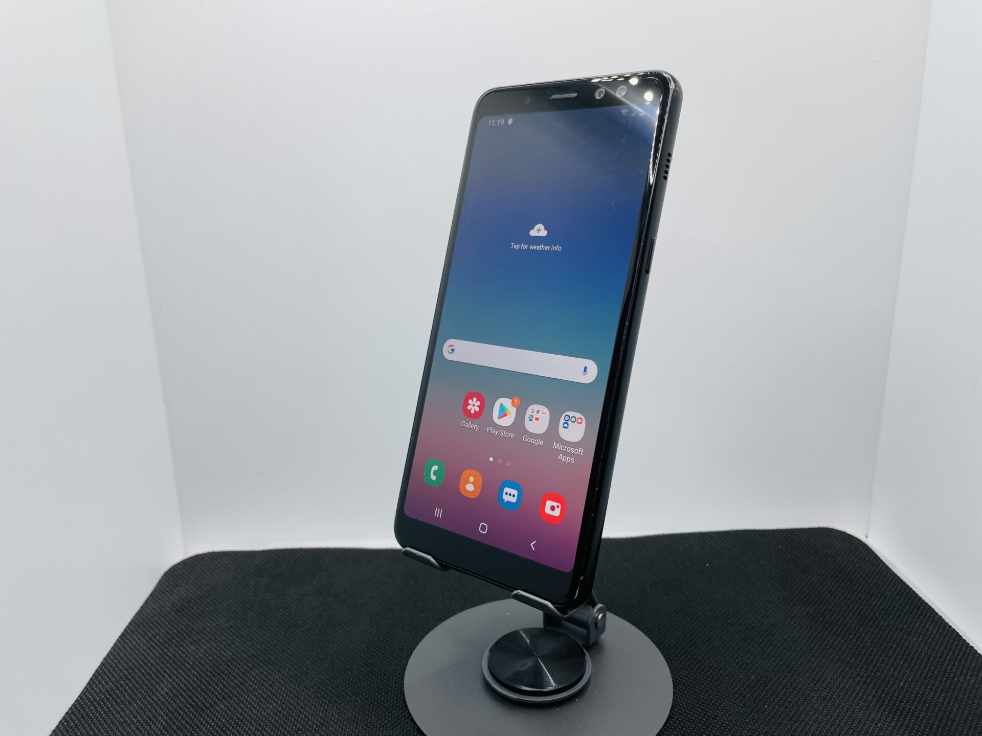 Samsung Galaxy A8 (2018) Black (Grade B) - Minor LCD Burn - Image 4
