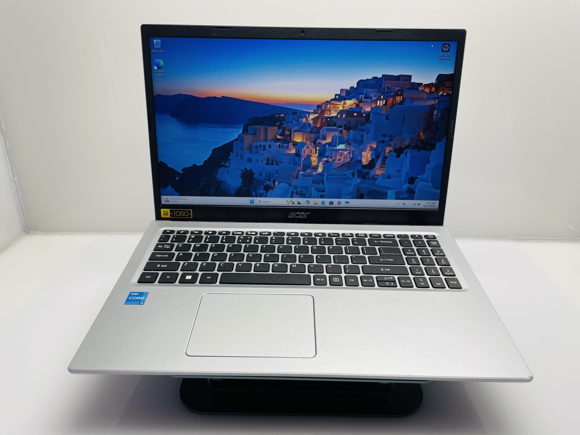 Acer Aspire 3 A315-53 11th Gen “Core i3” 3.00GHz 8GB RAM 500GB SSD Silver (Grade B) - Broken Camera Lens - Image 4
