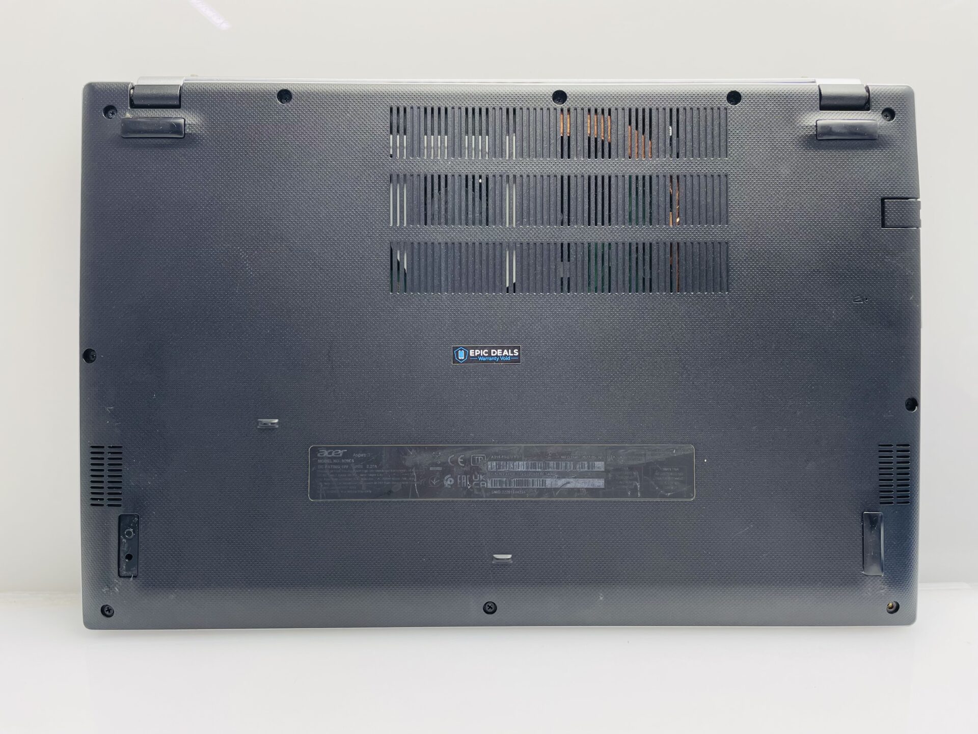Acer Aspire 3 A315-53 11th Gen “Core i3” 3.00GHz 8GB RAM 500GB SSD Silver (Grade B) - Broken Camera Lens - Image 10