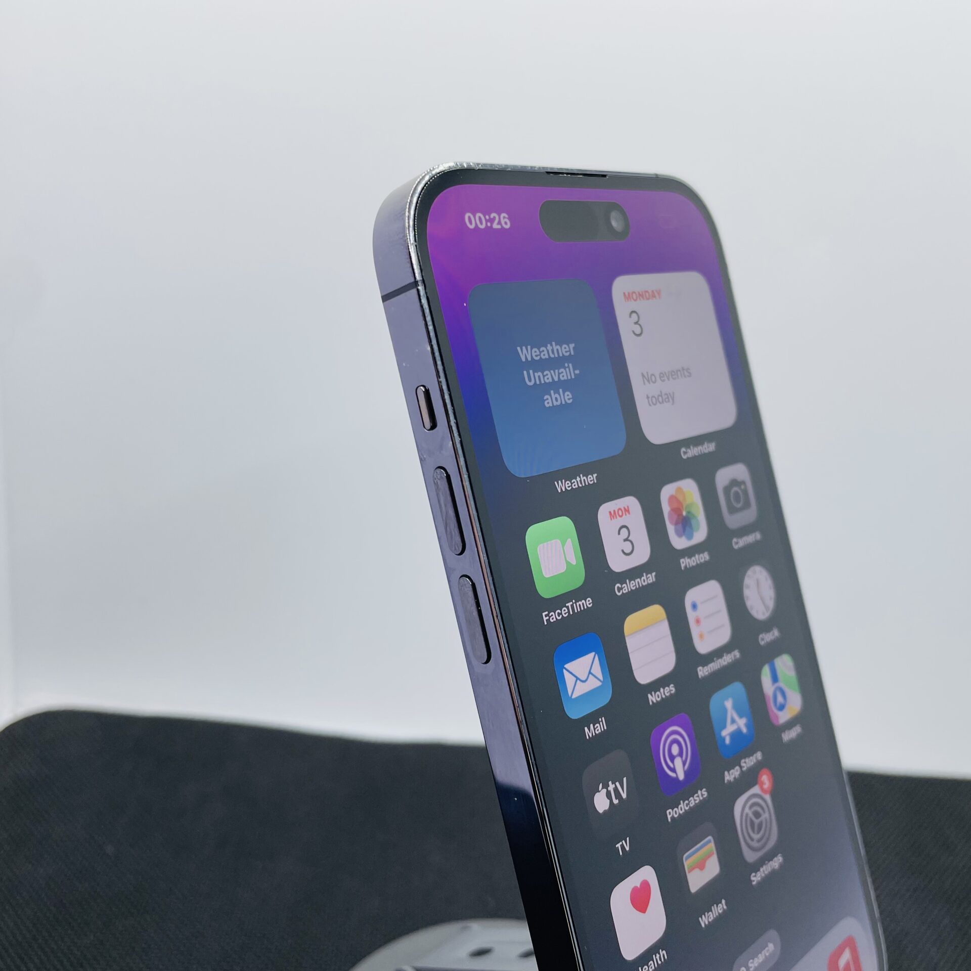 Apple iPhone 14 Pro 256GB Deep Purple (Grade B) – eSIM Only - Image 4