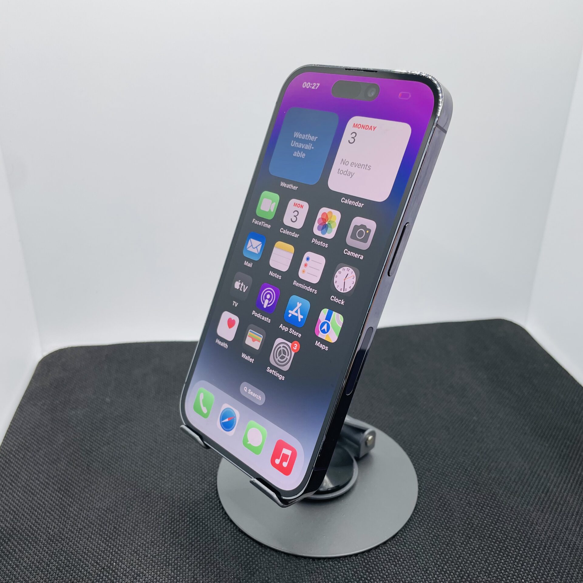 Apple iPhone 14 Pro 256GB Deep Purple (Grade B) – eSIM Only - Image 5