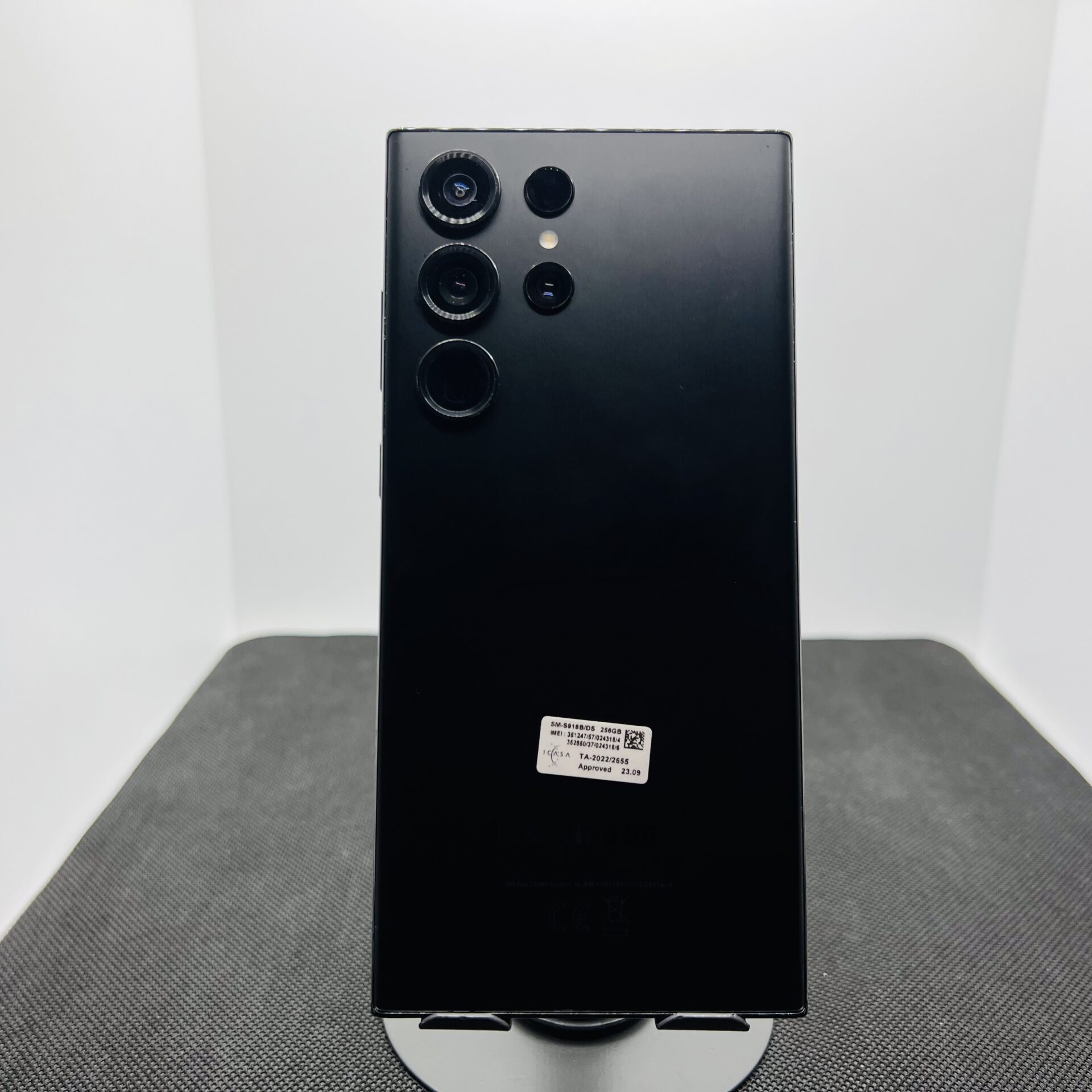 Samsung Galaxy S23 Ultra 256GB Phantom Black – (Grade B) - Image 7