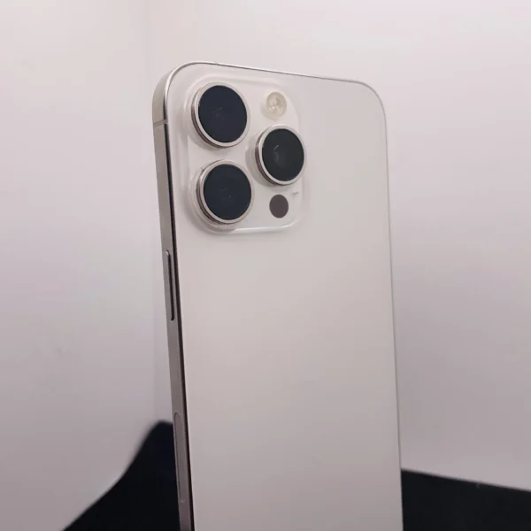 Apple iPhone 15 Pro Max 256GB White Titanium (Grade B) - eSIM Only