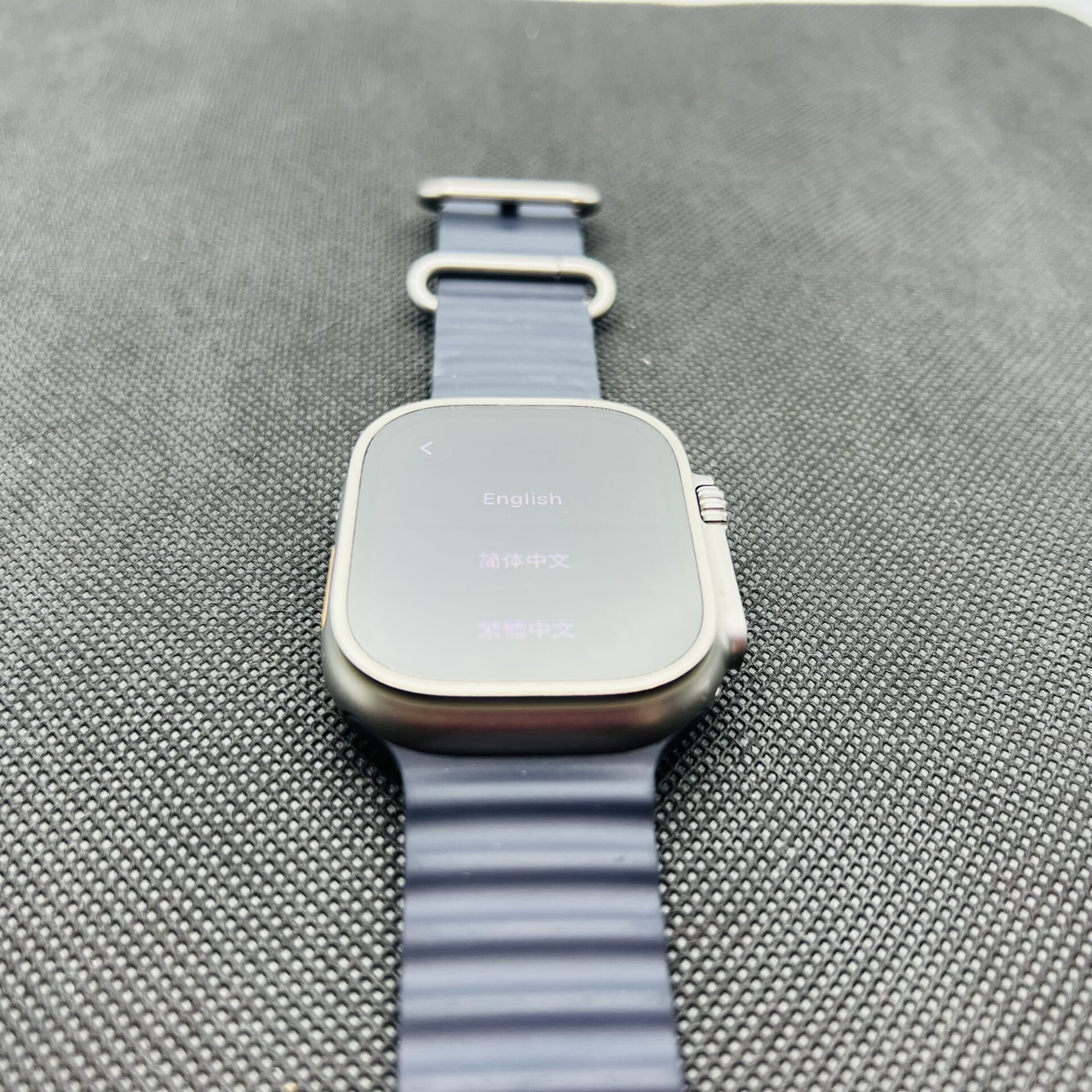 Apple Watch Ultra 2 49mm LTE Natural Titanium (Grade A) – With Blue Straps - Image 2