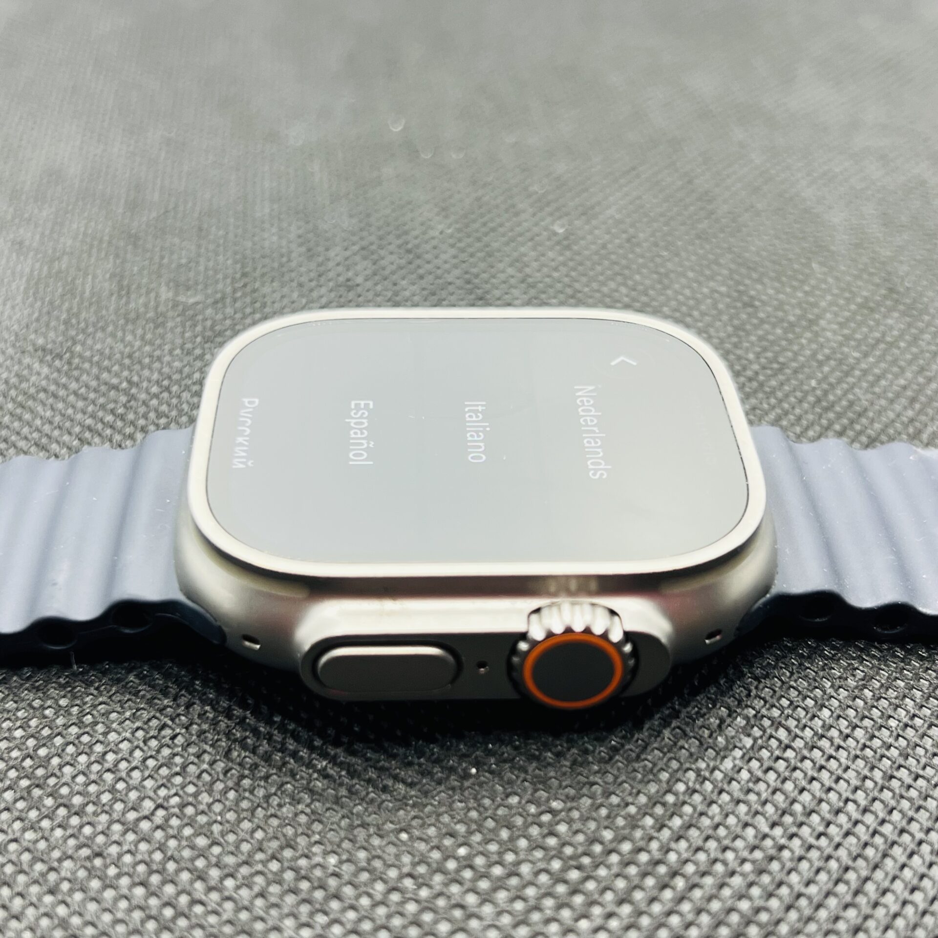 Apple Watch Ultra 2 49mm LTE Natural Titanium (Grade A) – With Blue Straps - Image 3