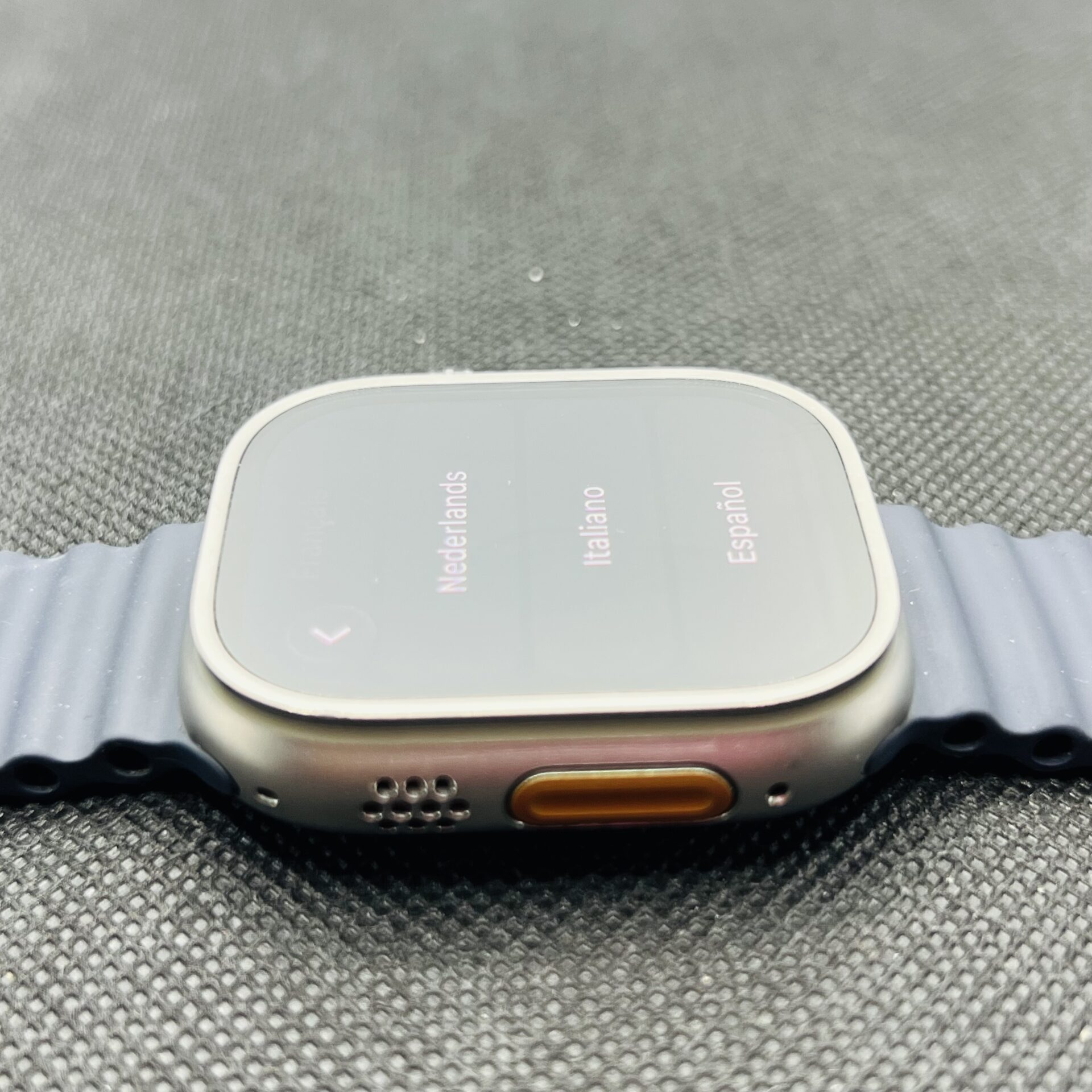 Apple Watch Ultra 2 49mm LTE Natural Titanium (Grade A) – With Blue Straps - Image 4