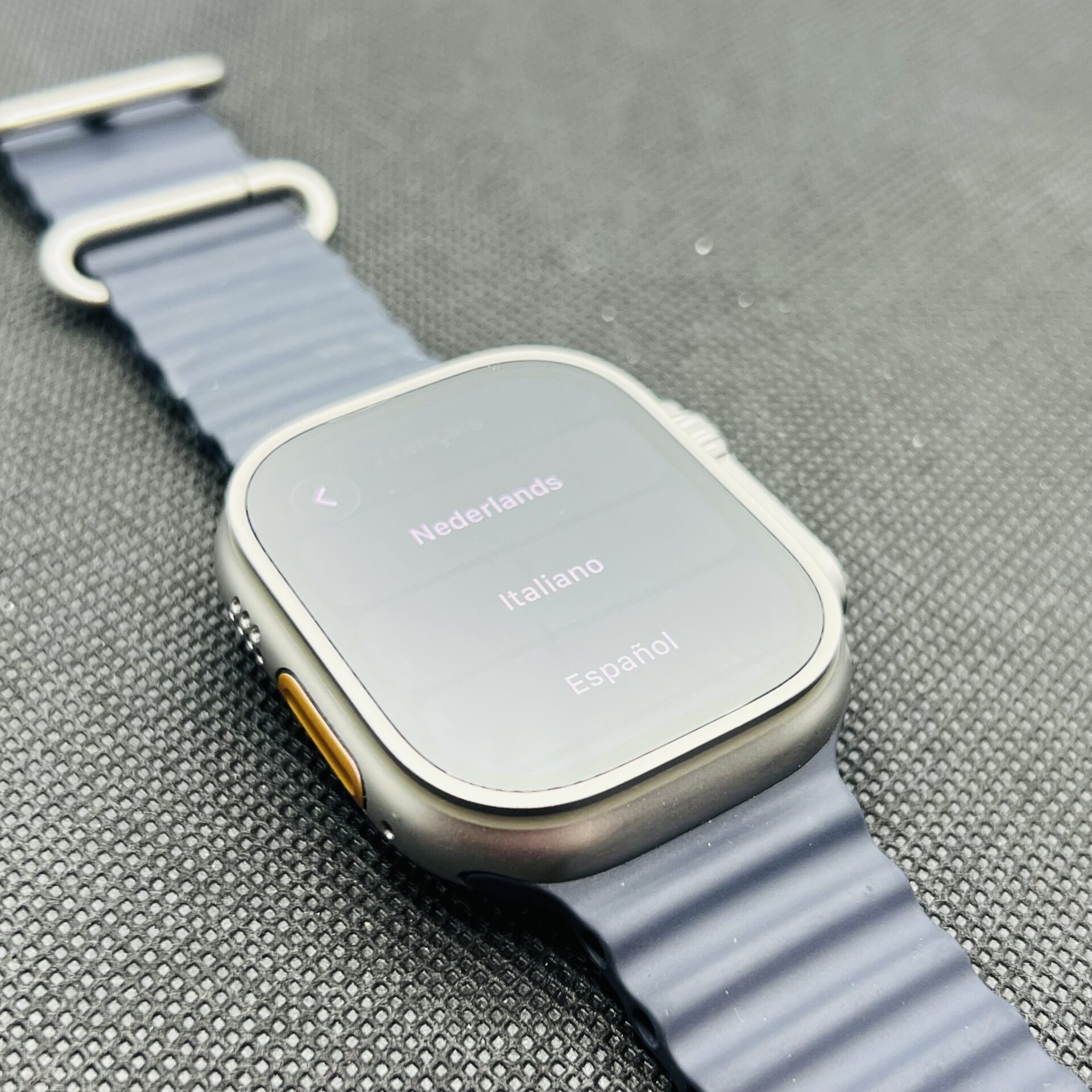 Apple Watch Ultra 2 49mm LTE Natural Titanium (Grade A) – With Blue Straps - Image 5