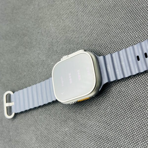 Apple Watch Ultra 2 49mm LTE Natural Titanium (Grade A) – With Navy Ocean Straps - Image 5