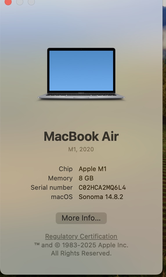 Apple MacBook Air “M1” 13-Inch 8 CPU/7 GPU (2020) 8GB RAM 256GB SSD Space Gray (Grade B) – Bright Spots - Image 12