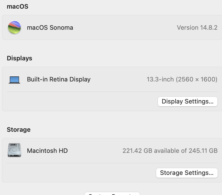 Apple MacBook Air “M1” 13-Inch 8 CPU/7 GPU (2020) 8GB RAM 256GB SSD Space Gray (Grade B) – Bright Spots - Image 14