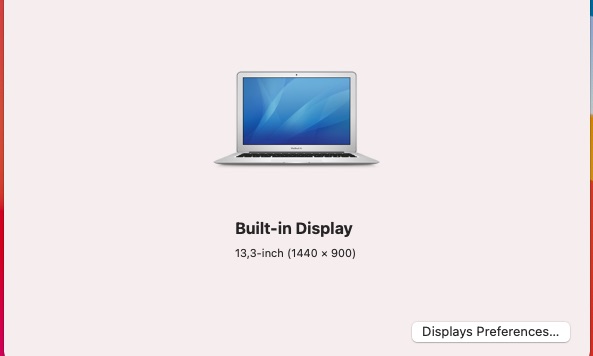 Apple MacBook Air 13-inch “Core i5” 1.60GHz (Early 2015) 8GB RAM