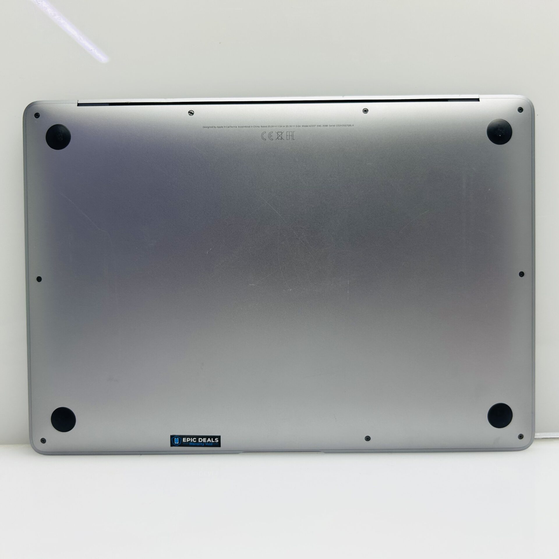 Apple MacBook Air “M1” 13-Inch 8CPU/7 GPU (2020) 8GB RAM 256GB SSD Space Gray – (Grade B) - Image 10