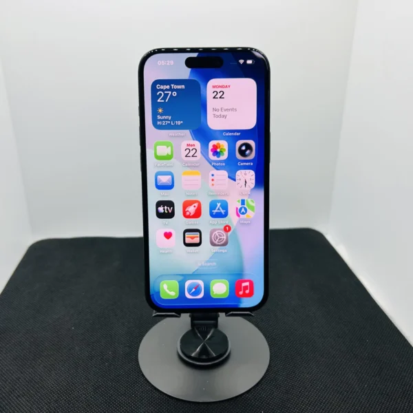 Apple iPhone 15 256GB Black – (Grade B) | Epic Deals SA