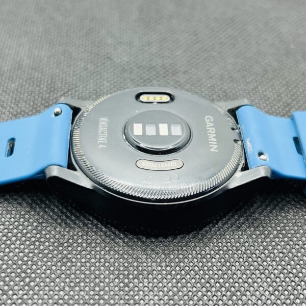 Garmin Vivoactive 4 Black (Condition: Good) - With Blue Straps - Image 6