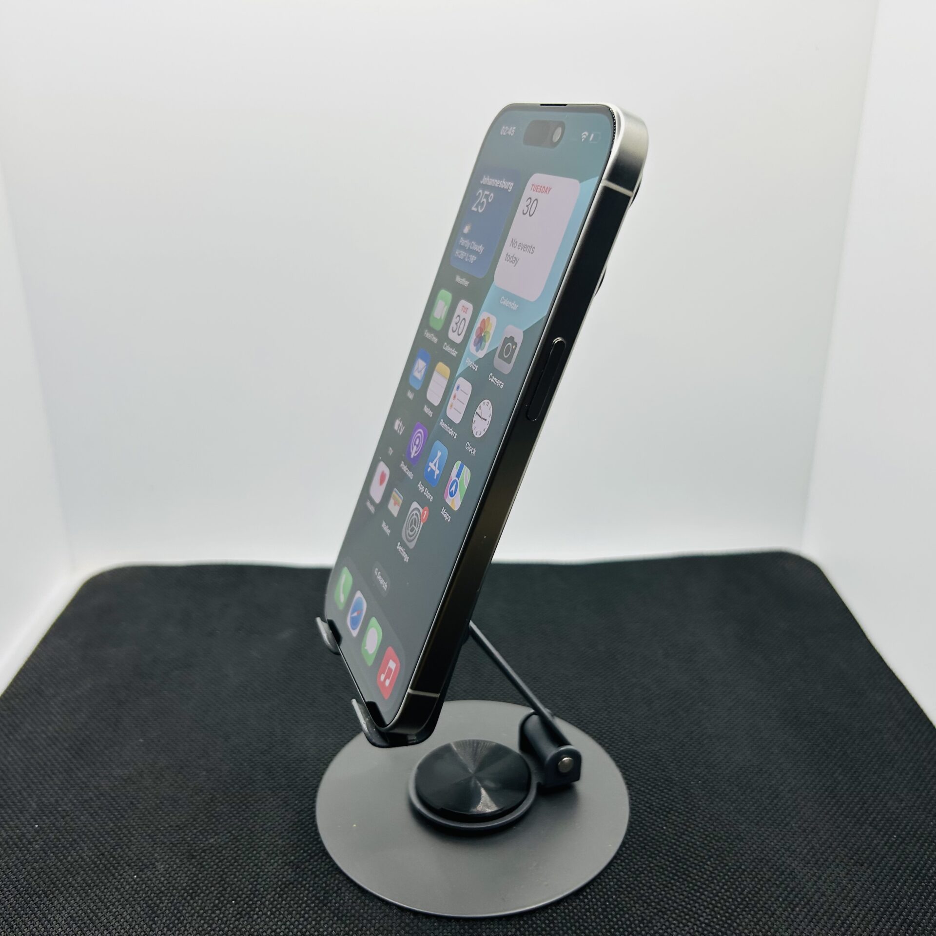 Apple iPhone 15 Pro 256GB White Titanium – (Grade B) - Image 4