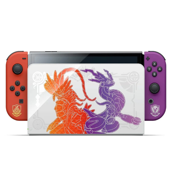Nintendo Switch OLED 64GB Pokemon Scarlet And Violet Edition +