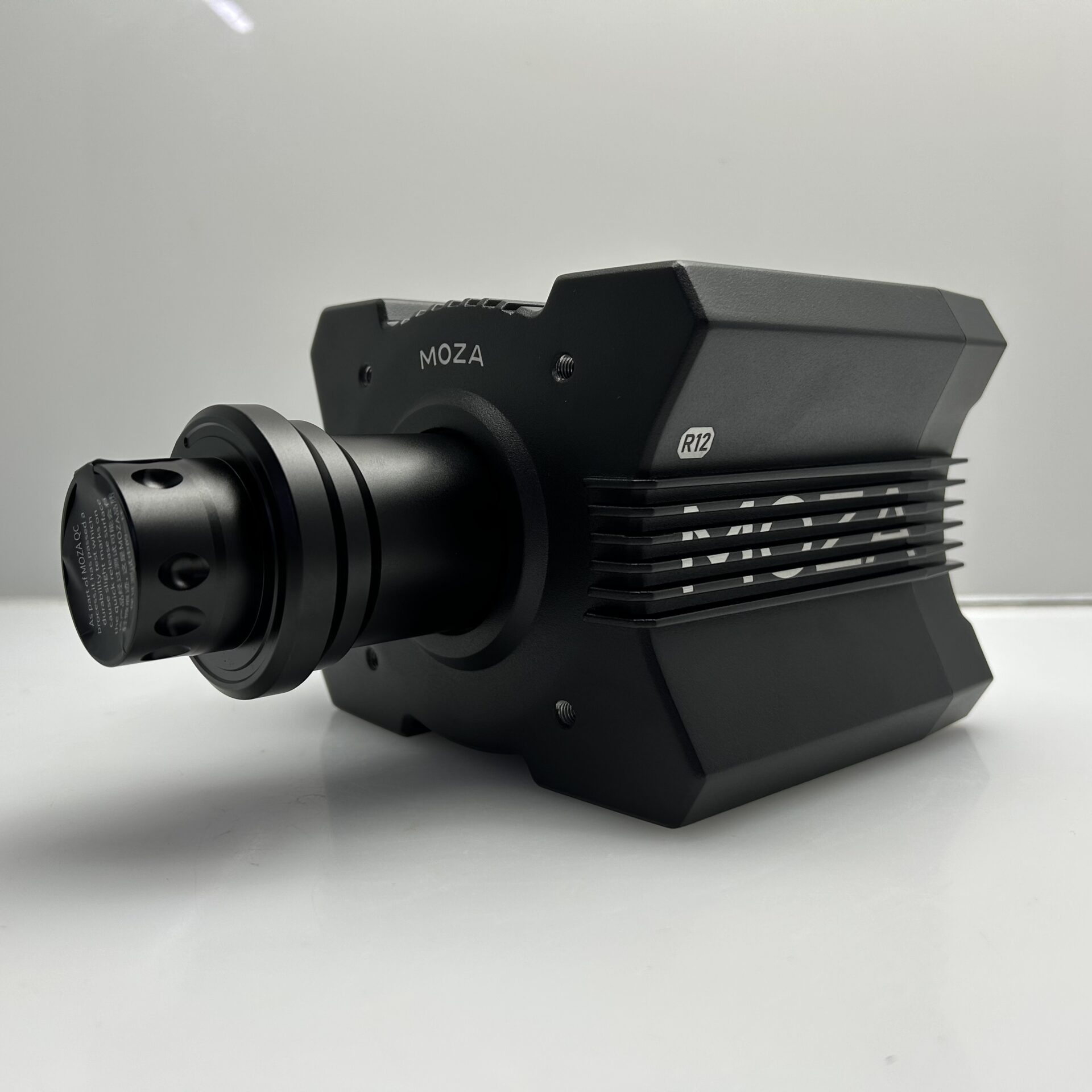 Moza Racing R12 Direct Drive Wheel Base Black – Mint Condition - Image 2