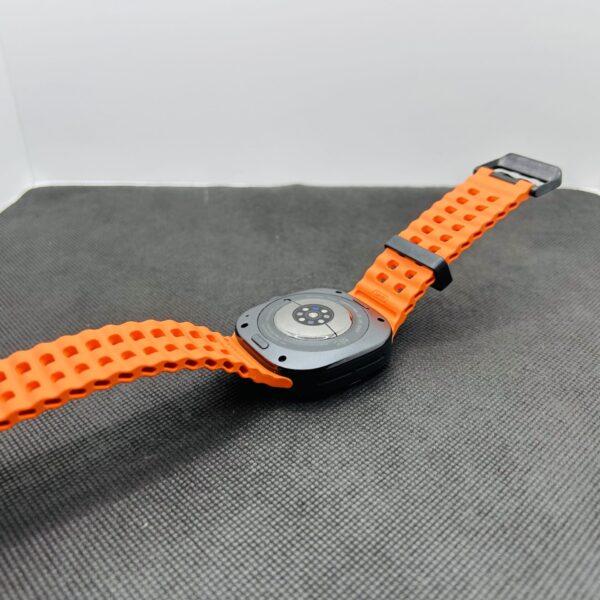 Galaxy Watch Ultra 47mm LTE Titanium Gray (Condition: Pristine) – With Orange Straps - Image 6