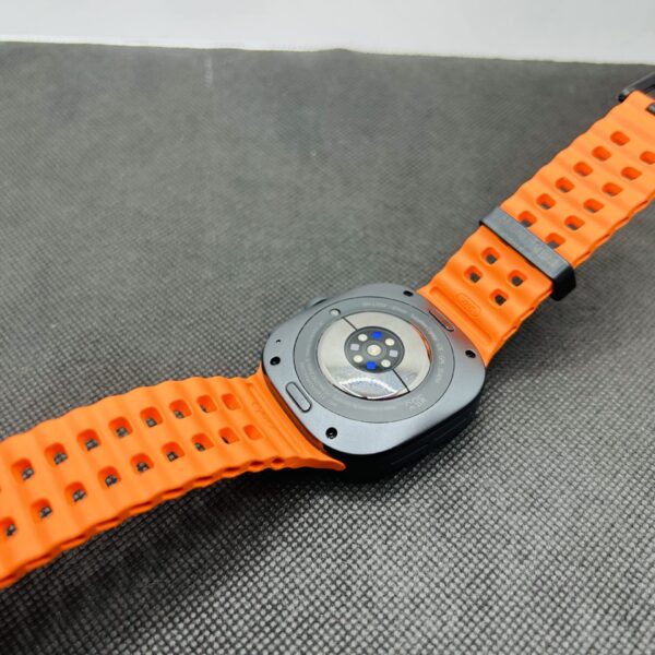 Galaxy Watch Ultra 47mm LTE Titanium Gray (Condition: Pristine) – With Orange Straps - Image 7