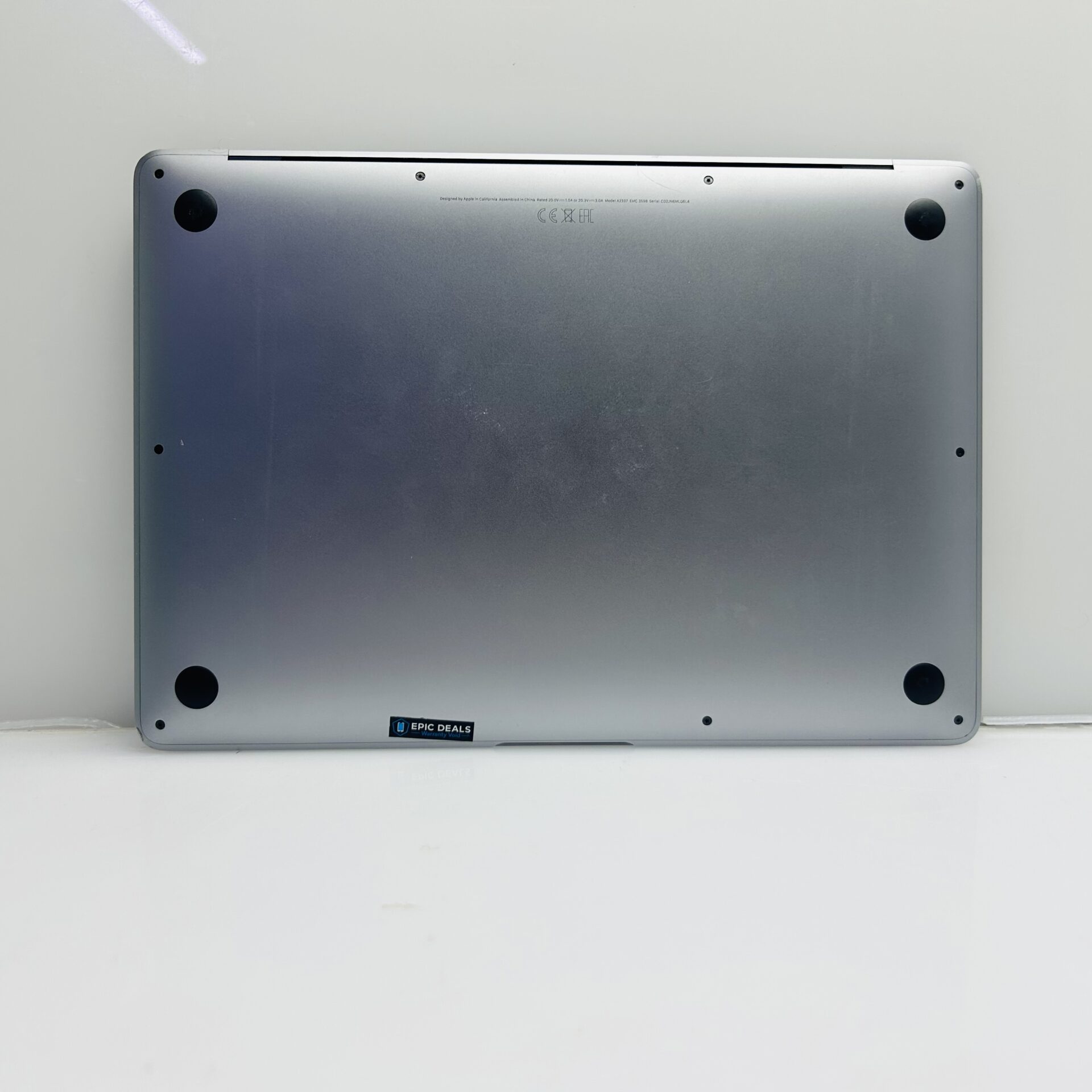 Apple MacBook Air “M1” 13-Inch 8CPU/7 GPU (2020) 8GB RAM 256GB SSD Space Gray (Grade B) - Cracked LCD Panel - Image 10