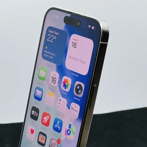 Apple iPhone 15 Pro 128GB White Titanium – (Grade B) | Epic Deals SA