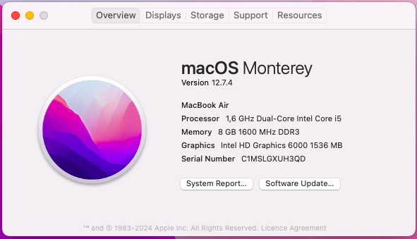 Apple MacBook Air 13-inch “Core i5” 1.60GHz (Early 2015) 8GB RAM 128GB SSD Silver (Grade B) - Image 12