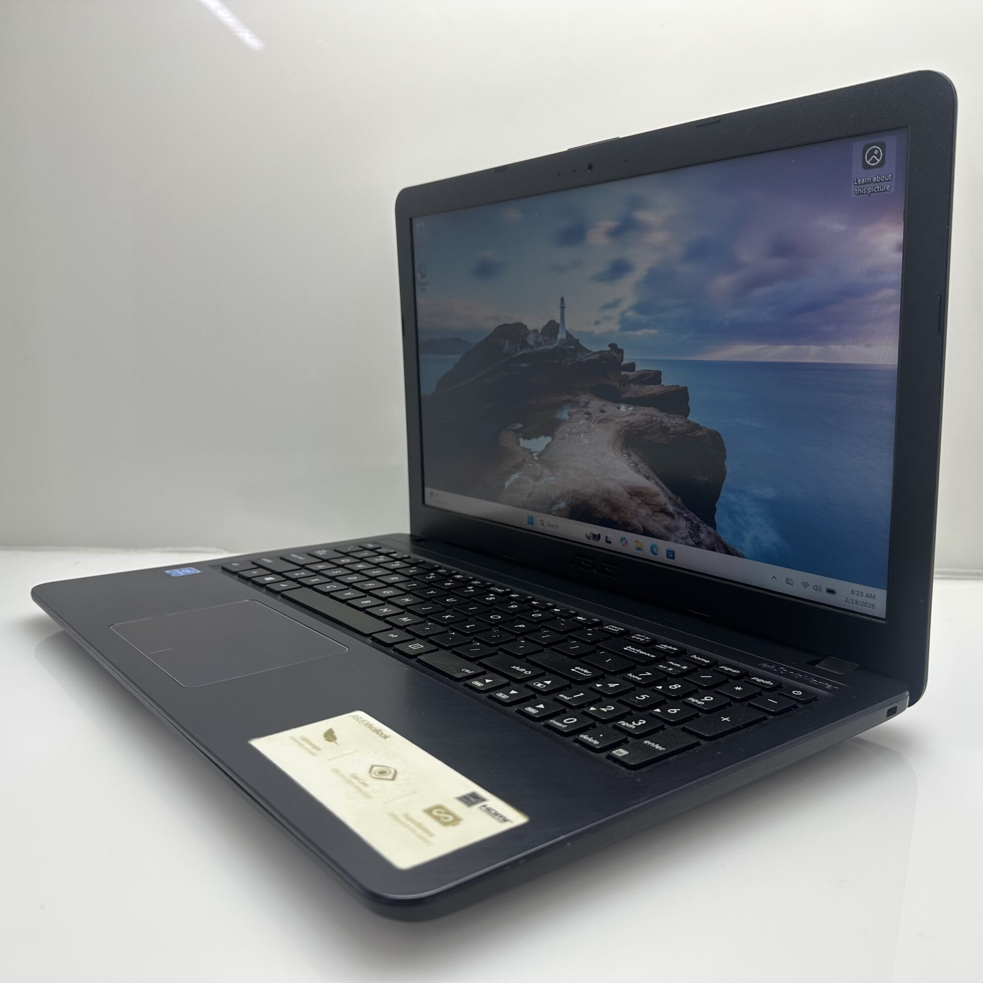 Asus VivoBook X543M “Celeron N4020” 1.10GHz 4GB RAM 256GB SSD Black/Blue - (Grade B) - Image 4