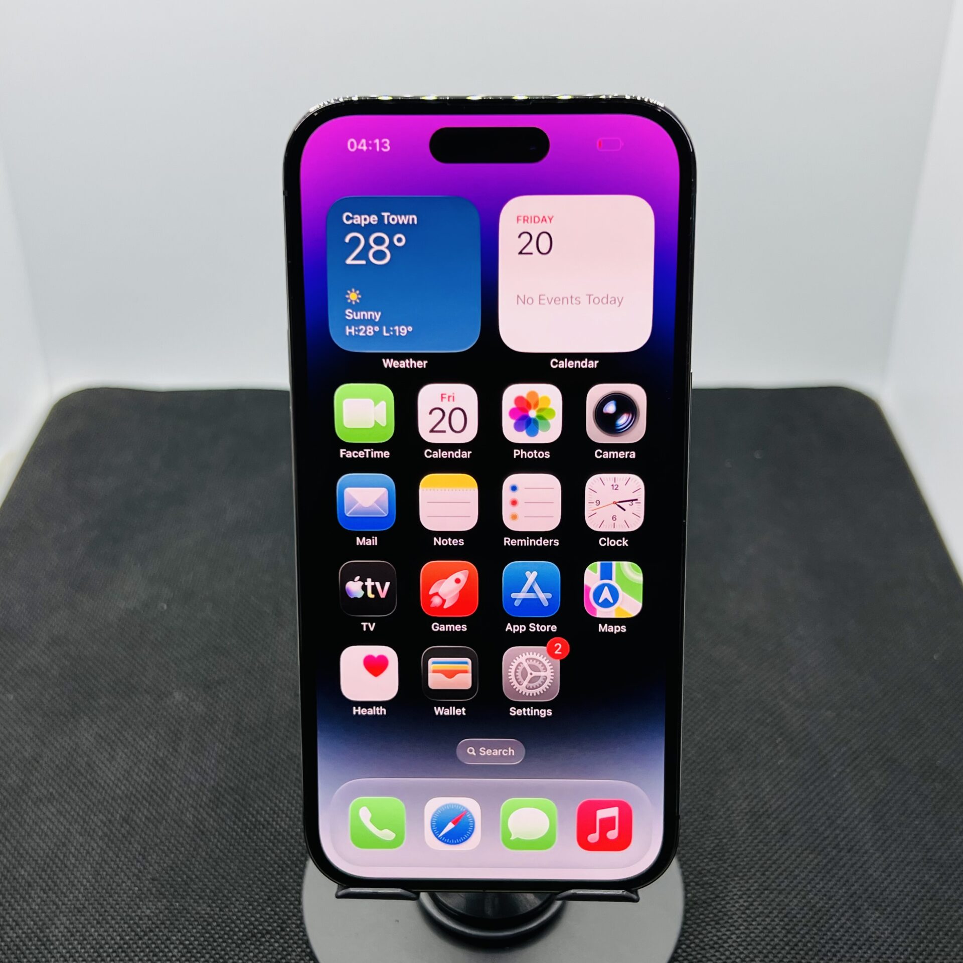 Apple iPhone 14 Pro 128GB Deep Purple (Grade B) – eSIM Only - Image 2